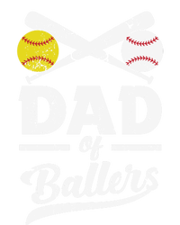 Father's Day Dad Of Ballers Baseball Gift Sweatshirt