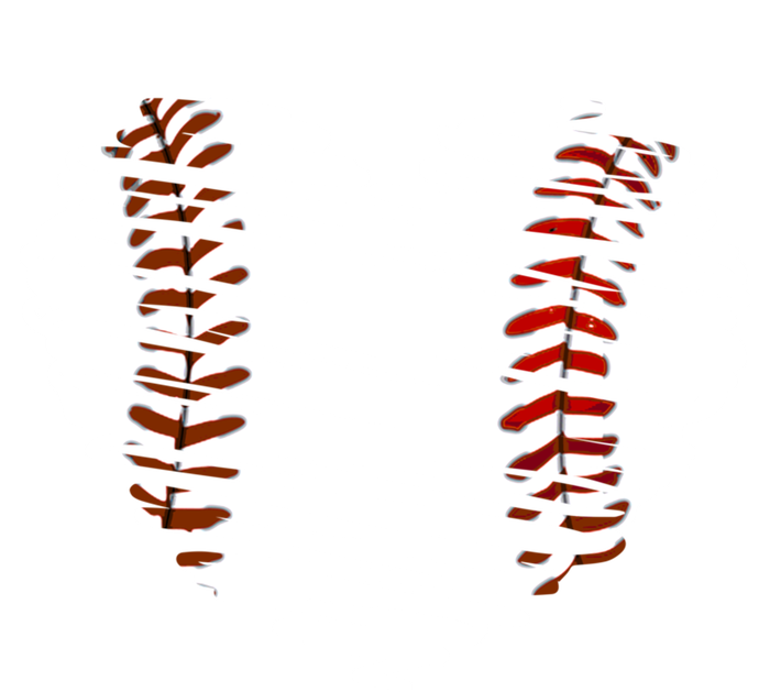 Graphic Baseball Love Heart Baseball Game Meaningful Gift Women's Long Sleeve Flannel Pajama Set 