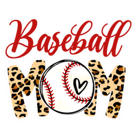 Leopard Baseball Mom Life Game Day Mama Mothers Day Gift Tall T-Shirt