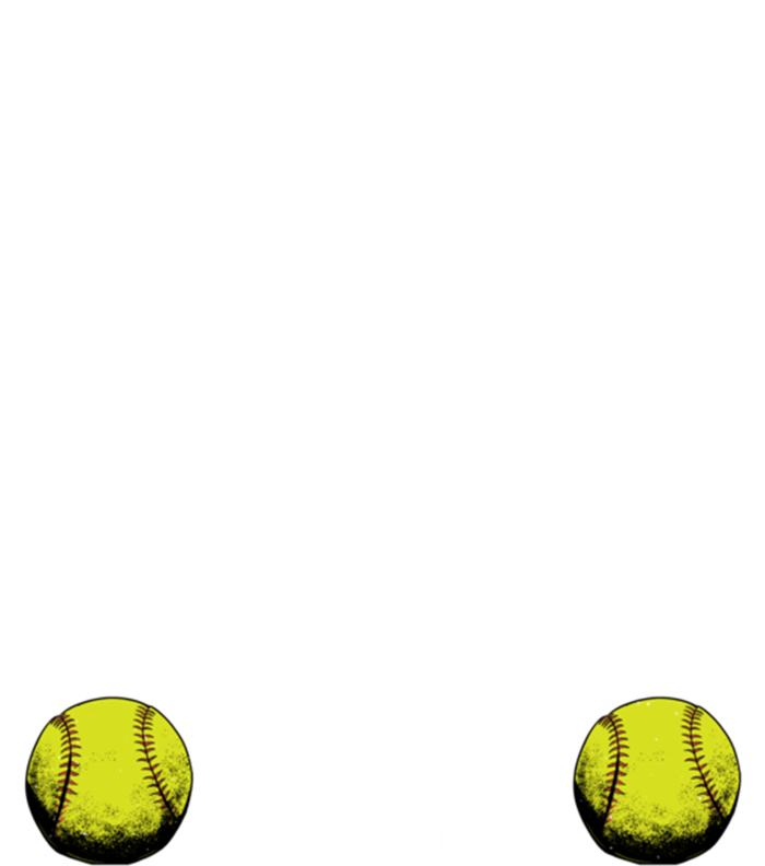 My Favorite Softball Player Calls Me Dad Father's Day Cute Gift T-Shirt