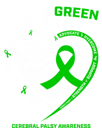 Aunt Uncle Wear Green Funny Gift Niece Cerebral Palsy Awareness Gift T-Shirt