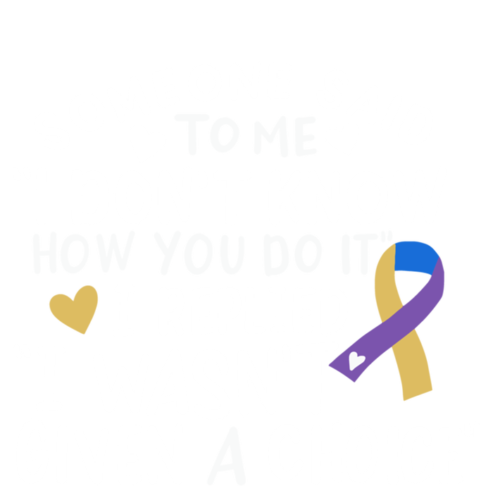 Bladder Cancer Awareness Blue Yellow Purple Ribbon Chemo Meaningful Gift Women's Long Sleeve Flannel Pajama Set 