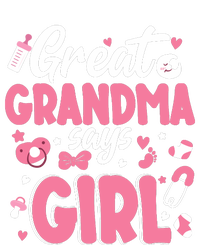 Gender Reveal Great Grandma Says Girl Baby Matching Family Long Sleeve 25L Jumbo Tote