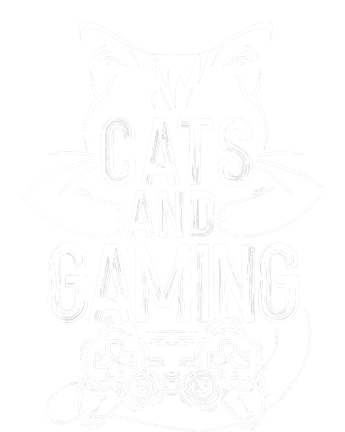 Cats And Gaming Funny For Gamer, Cat Lover, Cat Mom, Cat Dad Sweatshirt Cinch Pack Bag