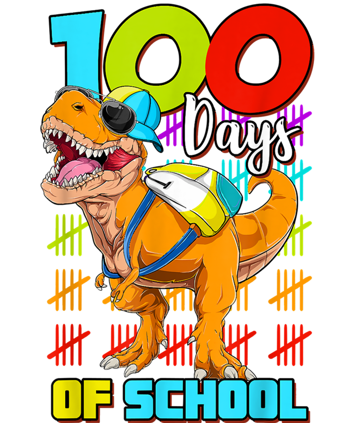 100 Days Of School Dinosaur T-Shirt