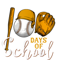 100 Days Of School Baseball Teacher Kids 100th Day Of School T-Shirt