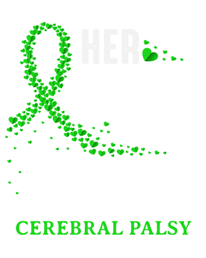 Cerebral Palsy Cp Awareness Brain Damage Green Ribbon Gift 16 in Basic Backpack