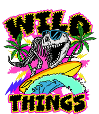 Wild Things T Rex Surfing Tie-Dye Long Sleeve Shirt