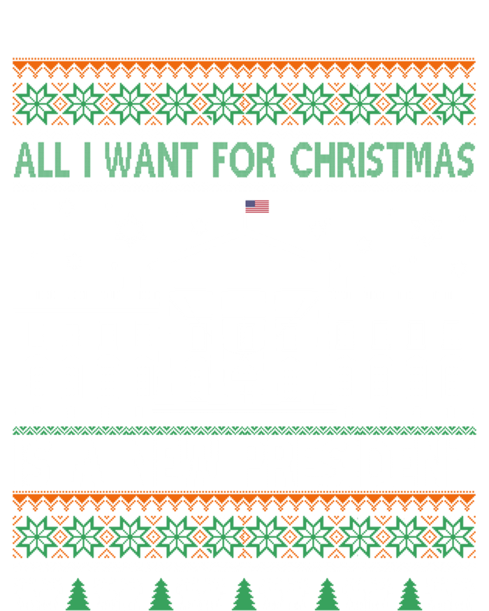 All I Want For Christmas Is A New President Xmas Funny Gift T-Shirt