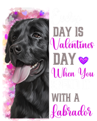 Black Lab Mom Funny Valentines Day Dog Lovers Labrador Cute Gift T-Shirt