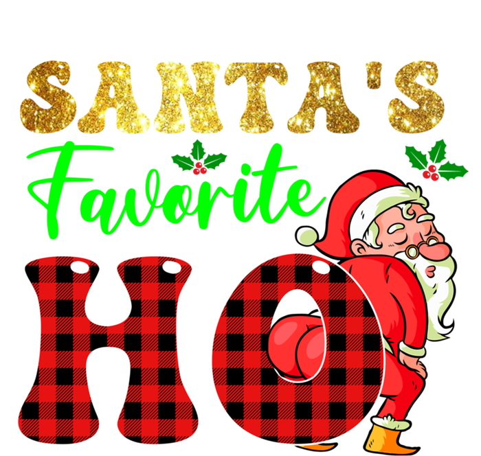 Christmas Santa's Favorite Ho Xmas Pajama Funny Naughty Meaningful Gift Tie Dye Hoodie