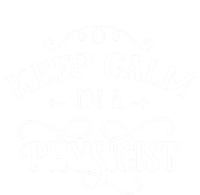 Keep Calm I'm A Physicist Scientist Science Physics Lover Funny Gift Coaster