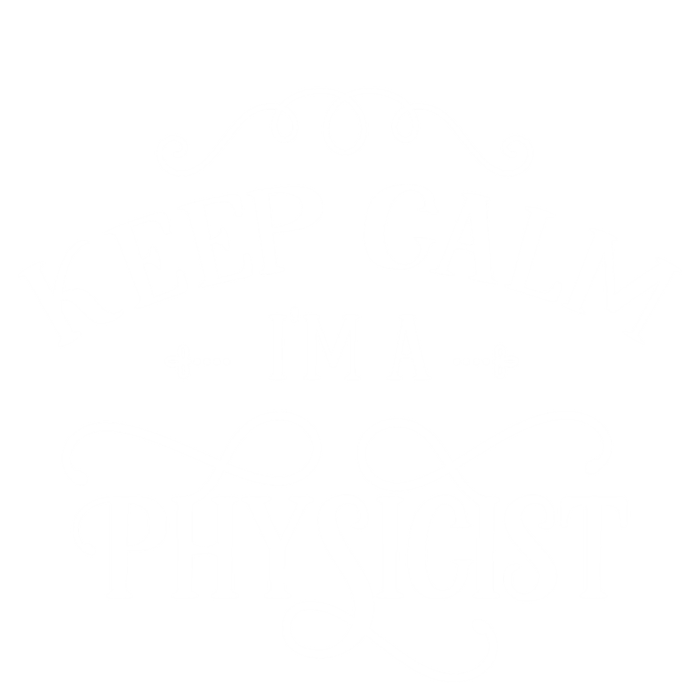 Keep Calm I'm A Physicist Scientist Science Physics Lover Funny Gift Coaster