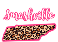 Nashville Tennessee Leopard Print Bachelorette Smashville Tn Gift T-Shirt