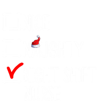 Nice Naughty Night Shift Nurse Gift Xmas List Nursing Great Gift Women's V-Neck T-Shirt