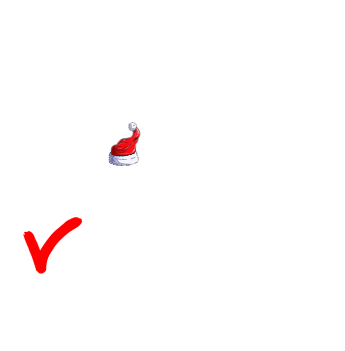 Nice Naughty Night Shift Nurse Gift Xmas List Nursing Great Gift Women's V-Neck T-Shirt