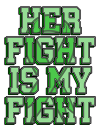 Her Fight Is My Fight Cerebral Palsy Awareness Disabled Gift Tall Hoodie