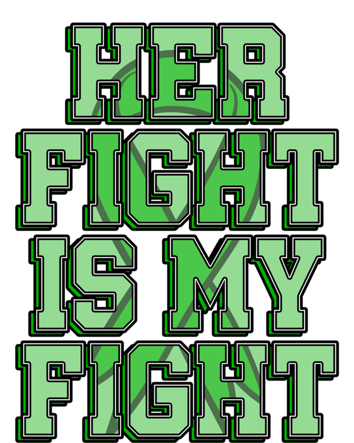 Her Fight Is My Fight Cerebral Palsy Awareness Disabled Gift Tall Hoodie