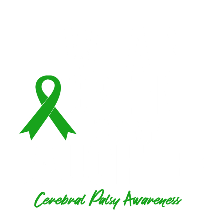 I Wear Green For Daughter Cerebral Palsy Awareness Gift Women's Tri-Blend 3/4-Sleeve Raglan Shirt