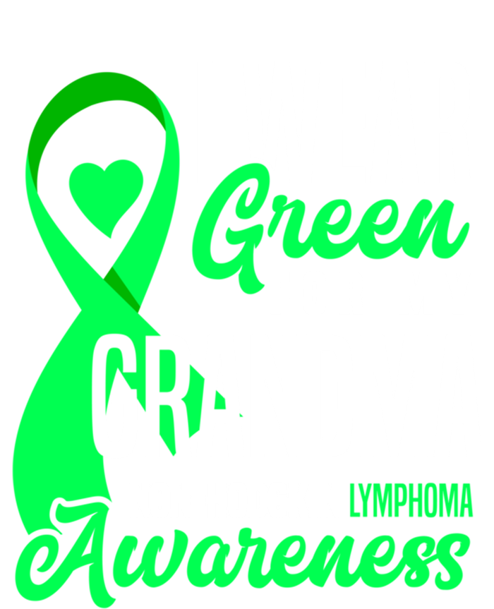 I Wear Green For My Grandma Nonmeaningful Gifthodgkin Lymphoma Awareness Cute Gi Poster