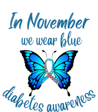 In November We Wear Blue Diabetes Awareness Gift T-Shirt