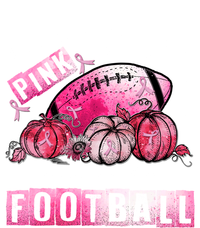 In October We Wear Pink Football Breast Cancer Awareness Gift Coaster