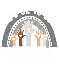 It's Ok To Be Different Bell’s Palsy Awareness Silver Funny Gift T-Shirt