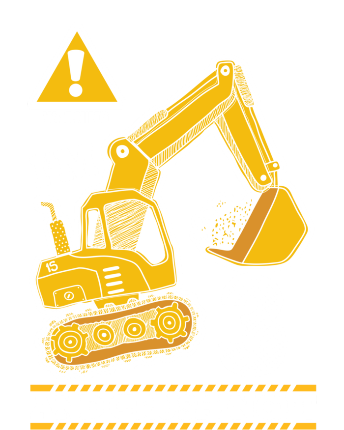 Construction Truck 3rd Birthday 3 Years Old Digger Builder Cute Gift V-Neck T-Shirt