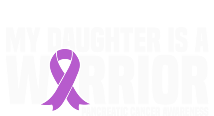 My Daughter Is A Warrior Pancreatic Cancer Awareness Gift T-Shirt