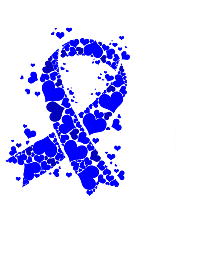 My Daughter’s Fight Is My Fight Colon Cancer Awareness Cute Gift Canvas