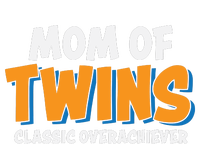 Funny Mom Of Twins Classic Overachiever Cool Twin Mom Gift Short Acrylic Beanie