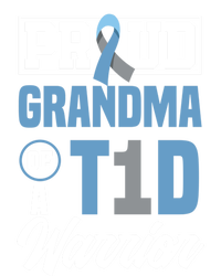 Proud Grandma Of A T1d Warrior Diabetes Awareness Gift Ladies Essential Tank