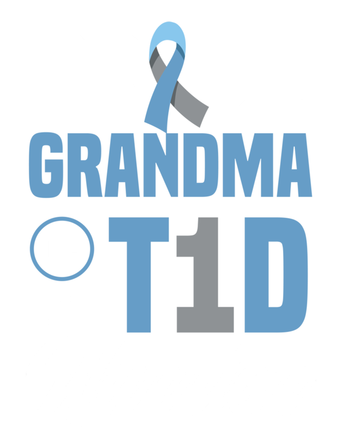 Proud Grandma Of A T1d Warrior Diabetes Awareness Gift Ladies Essential Tank