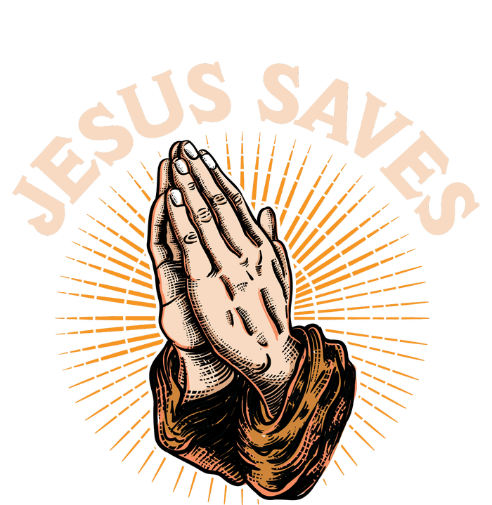 Jesus Saves Tie-Dye T-Shirt