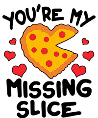 Funny Valentine's Day You're My Missing Slice Heart Pizza T-Shirt