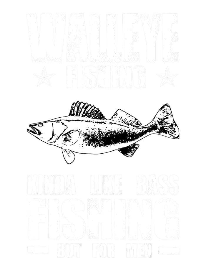 Funny Like Bass Fishing But For  Walleye Fishing Baby Bodysuit