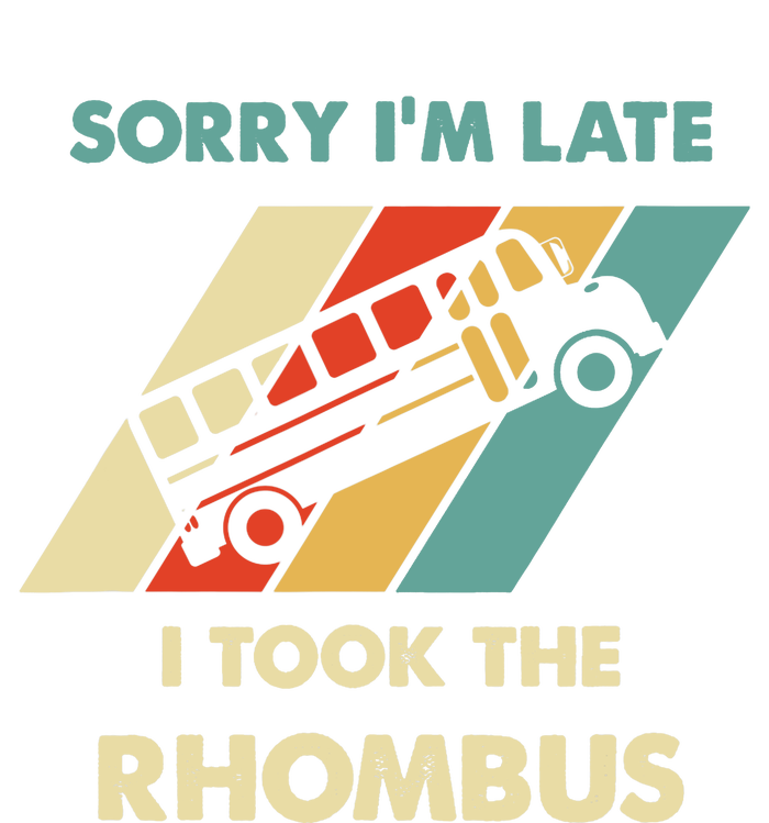 I Took The Rhombus Funny Math Nerd Canvas