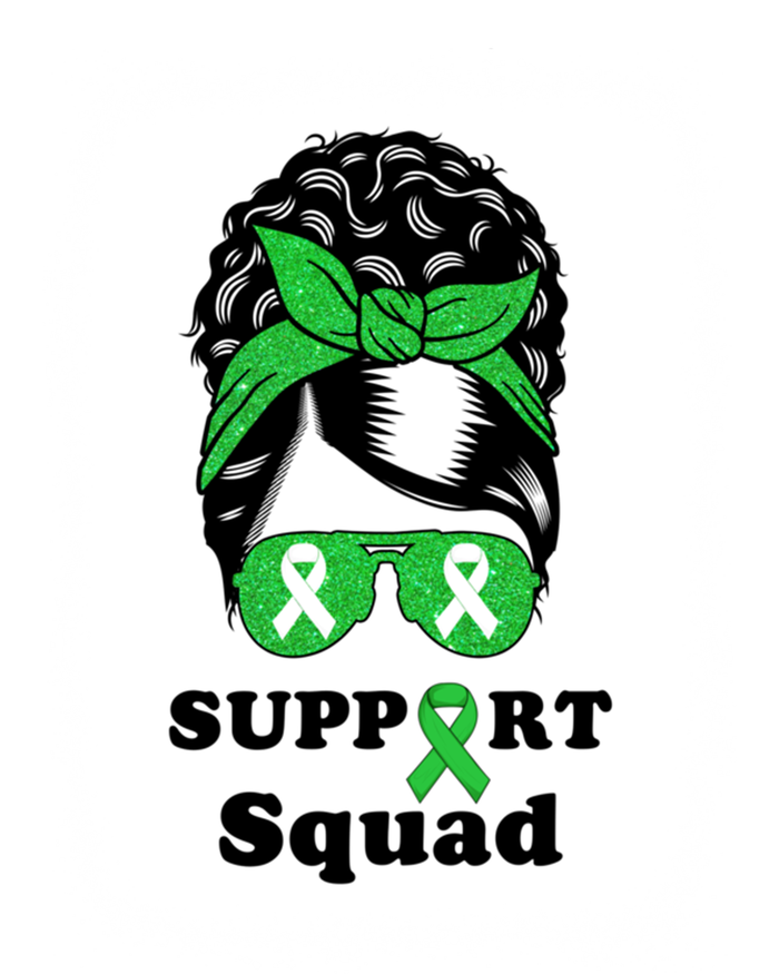 Support Squad Cerebral Palsy Awareness Afro Black Mom Meaningful Gift T-Shirt