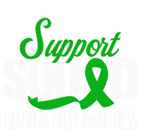 Support Squad Cerebral Palsy Awareness Green Ribbon Cute Gift T-Shirt