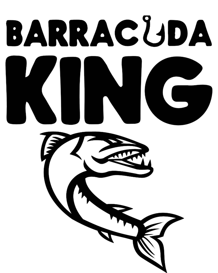 Barracuda King Funny Deep Sea Fishing T-Shirt