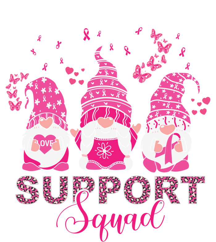 Support Squad Pink Ribbon Gnome Leopard Breast Cancer Funny Gift Funny Gift Mesh Reversible Basketball Jersey Tank