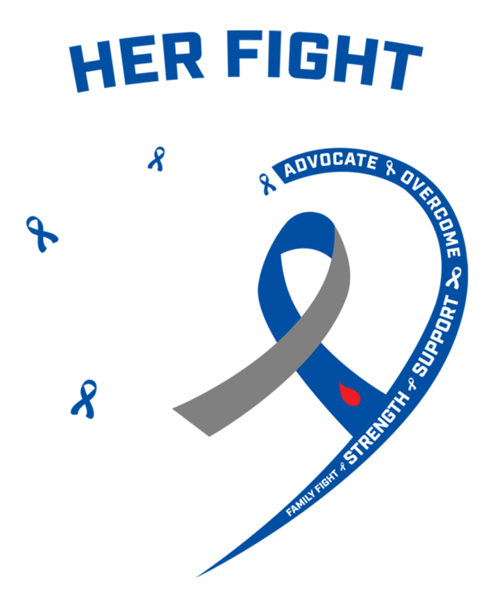 T1d Mom Dad Her Fight Is My Fight Type 1 Diabetes Awareness Gift T-Shirt