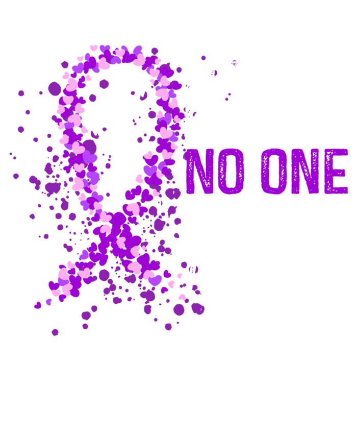 Testicular Cancer Awareness This Family No One Fights Alone Gift Women's T-Shirt