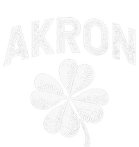 Akron, Ohio St Patrick's Day Shamrock Distressed Retro T Tall Hoodie