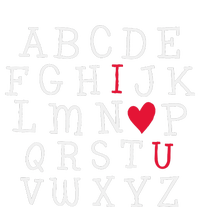 I LOVE YOU Valentines Day Alphabet Teacher Student School Poster