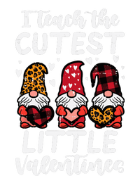 Teach Cutest Little Valentines Gnomes Leopard Plaid Teacher Urban Pullover Hoodie