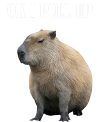 Ok I Pull Up Capybara Funny Kids T-Shirt