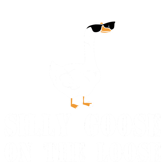 Funny Goose Quote Silly Goose On The Loose T-Shirt