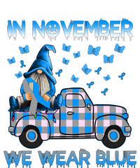 Truck Gnomes In November We Wear Blue Diabetes Awareness Gift Kids Sweatshirt