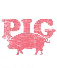 Farm Farmer Animal Crazy Pig Lady Pig Meaningful Gift Kids Tie-Dye T-Shirt